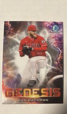 2021 Bowman Draft Genesis #GNS-8 Sam Bachman Angels Baseball Card