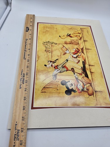 Disney's A Pirates Life Print By Doug Bolly Featuring Mickey Mouse Unframed - Picture 9 of 12
