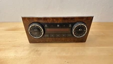 05-09 Mercedes W209 CLK Class A/C Heater Climate Control Switch OEM WALNUT WOOD