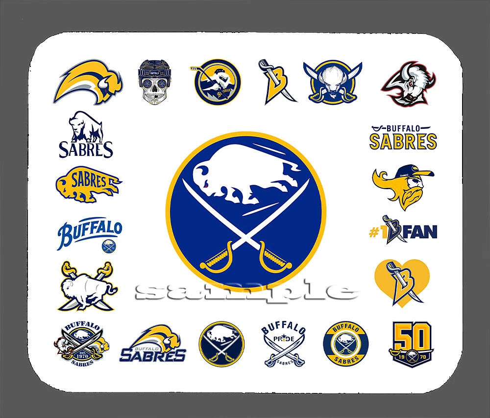 Buffalo Sabres Logo Art Mouse Pad Item 1574