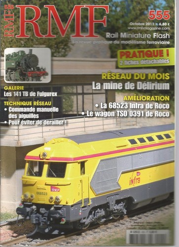 RMF N°525 - Lits MU T2 "Pèlerinage" Train Travaux VB2N - Modèle Réduit Ferroviaire Occasion