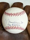 Maury Wills Signed Autographed "586 Steals" Official Major League OML Baseball