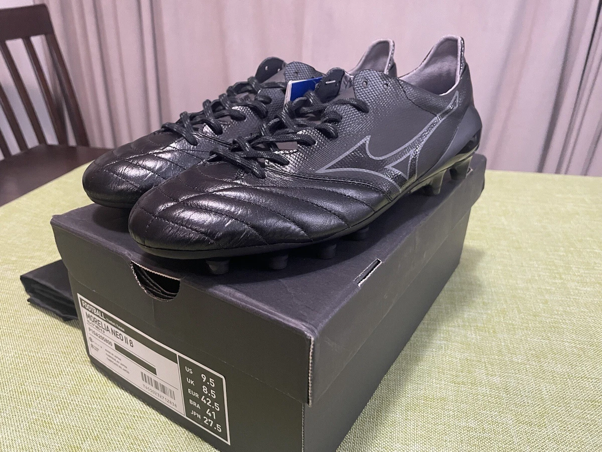 Mizuno Morelia Neo 2 Beta US 9.5 Black Limited Edition! Brand New 