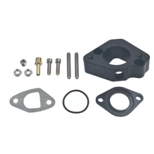 Billet Intake w/ Pulse Manifold Black For Predator 212cc 196cc KT196 Go Kart