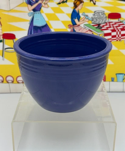 Vintage Fiesta Mixing Bowl #2 Cobalt Blue Fiestaware