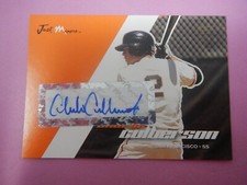 2008 Just Memorabilia Just Autographs Charlie Culberson #13 (1)