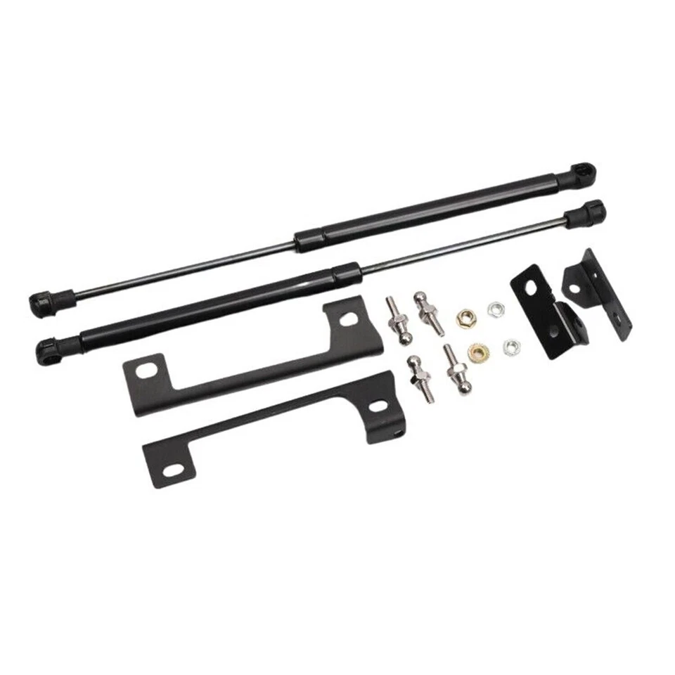 Amortiguador amortiguador de puntal amortiguador soporte elevación capó motor delantero 2 piezas para Ford Focus 2012-2017 Foto 2 de 4