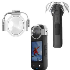 PC Clear Lens Cap Anti-fog Sports Camera Protective Accessory For Insta360 X4