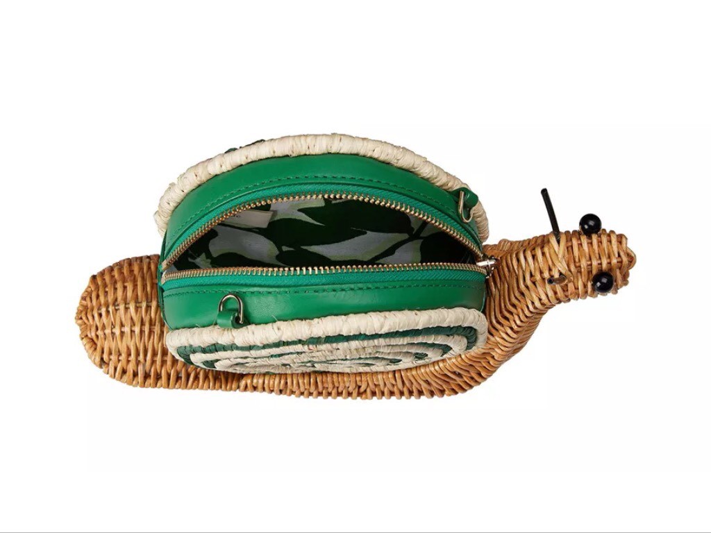 Kate Spade Limited Edition Spring Forward Wicker Snail Bag