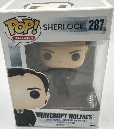Funko, Pop! Television Sherlock #287 Mycroft Holmes Vinyl Figure NEW