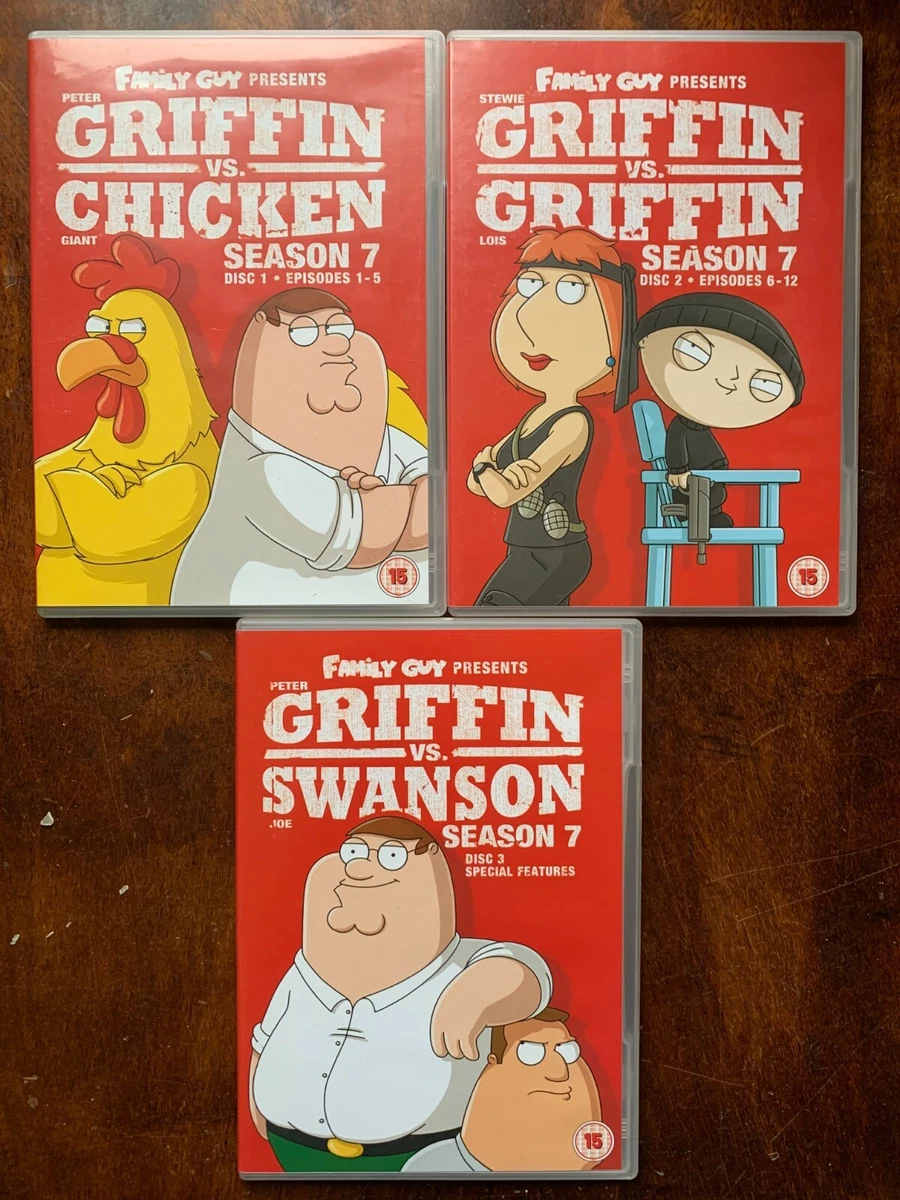 Family Guy Season 7 DVD Box Set Cult Animated Comedy TV Series | eBay