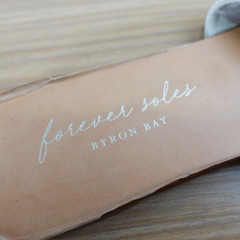 Mujeres Novia Flor Plana Sin Cordones 5.5 Blanco Floral Perla Cuentas Slides SUELAS PARA SIEMPRE Foto 4 de 4