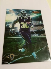 2015 Topps Fire Forces of Nature Jumbo 5x7 Todd Gurley Rams #’d /49