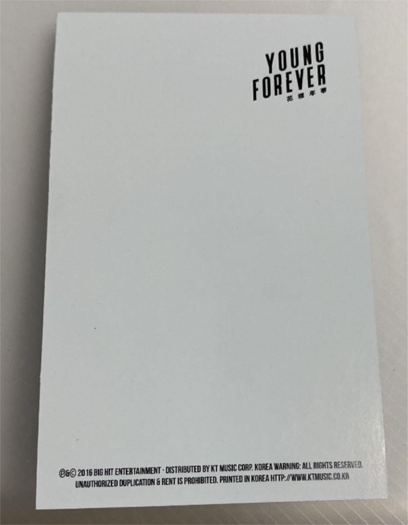 lys ny トレカ ホソク BTS LOVE YOURSELF lys NY トレカ ホソクJ-HOPE