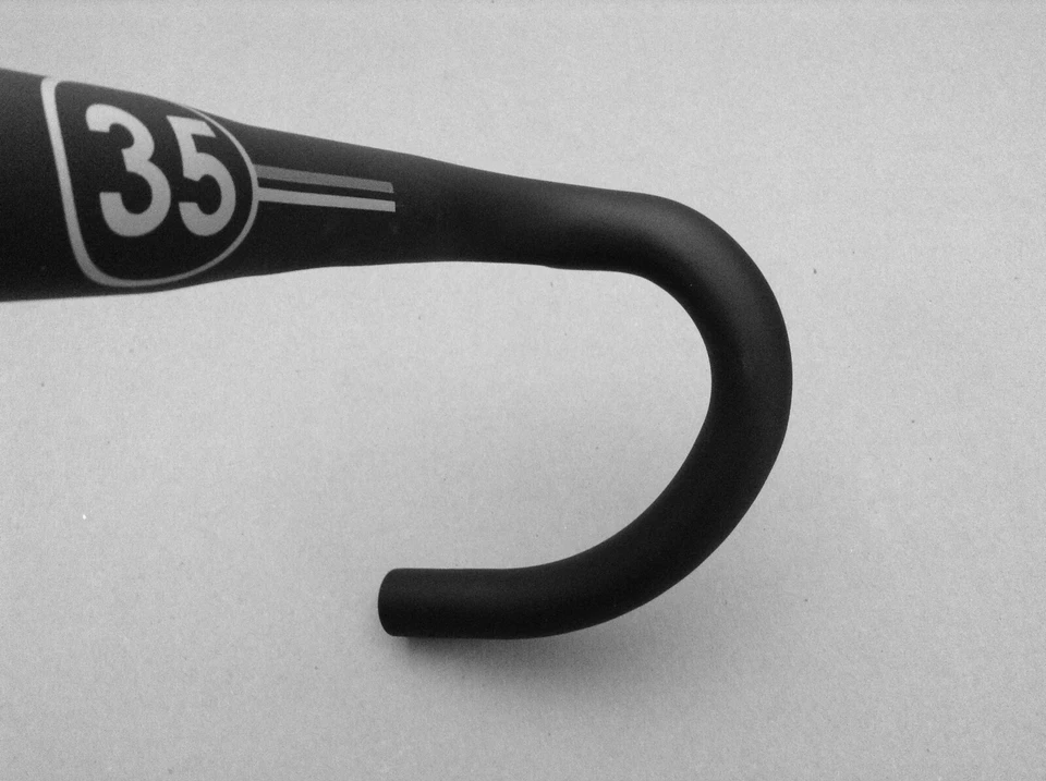 Deda Elementi Trentacinque 35 毫米车把紧凑型 35 毫米 x 44 厘米 O-t-O 黑色 银色 — 第 2/2 张图片