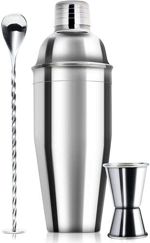 24Oz Cocktail Shaker Bar Set - Professional Margarita Mixer Drink Shaker and Mea - Picture 12 of 12