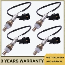 Set of 4 Upstream+Downstream Oxygen Sensors For 2003-06 Hyundai Santa Fe 2.7L V6