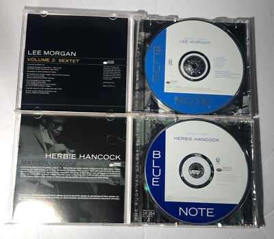 Blue Note Jazz CD Lot 2 Lee Morgan & Herbie Hancock 
