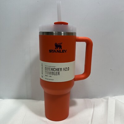 Stanley Cup 40oz Tigerlily Plum Tumbler Stainless Steel H2.0