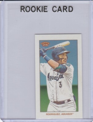 JULIO RODRIGUEZ ROOKIE CARD 2021 Topps 206 Mini Version RC Mariner Baseball RARE