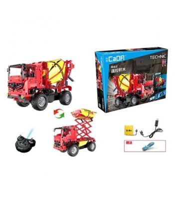 Betonmischer LKW 2in1 Modell RC Baukasten Bausteine Set