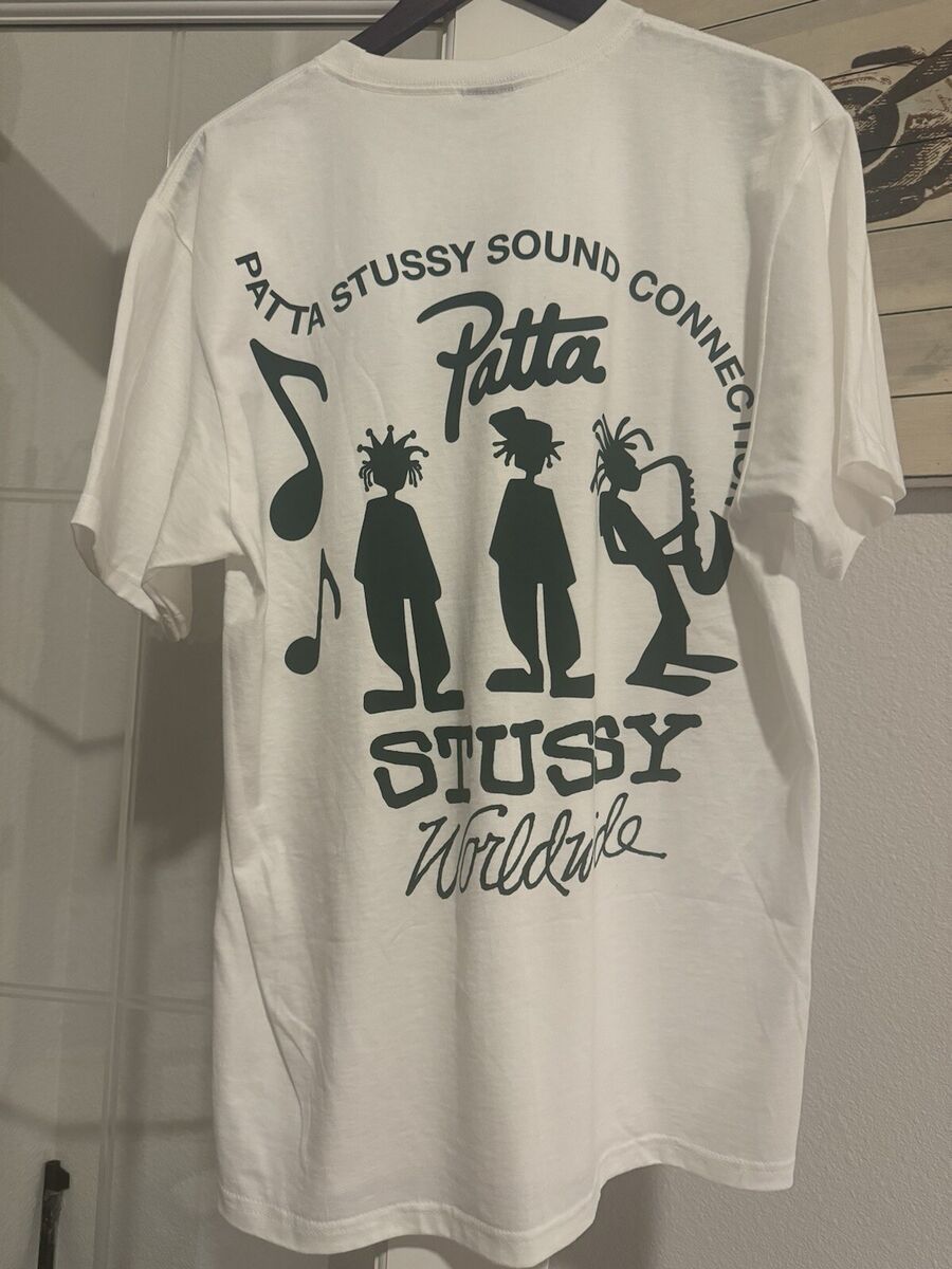 Stussy x Patta Sound Connection Tee Medium New With Tags | eBay Stussy x Patta Sound Connection Tee Medium New With Tags | eBay