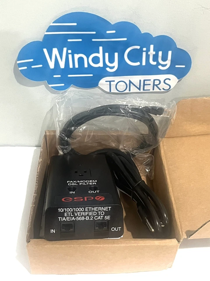 ESP MFP-1 Surge Protector Noise Filter 120 Volt / 15 Amp Single Outlet NEW - Image 2 of 4