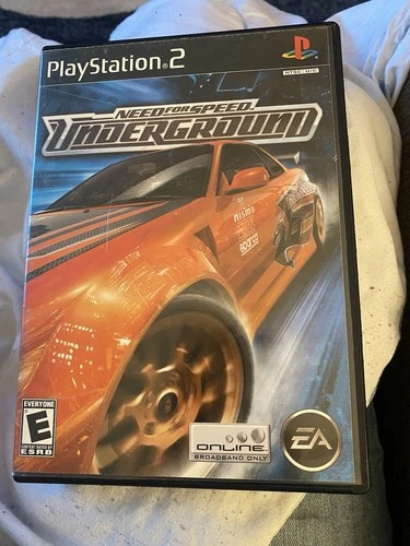 Need for Speed: Underground Sony PlayStation 2 Game *Tested* PS2 Vintage