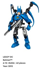 LEGO Super Heroes BATMAN Buildable Figure ~ #4526 ~ Retired 2012 ~ 100% Complete
