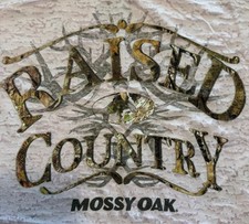 Mossy Oak Womens Pink And Brown T-shirt Sz L 1214