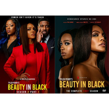 DVD Beauty In Black  Complete Set Season 1 2  Free Region CD  English Audio