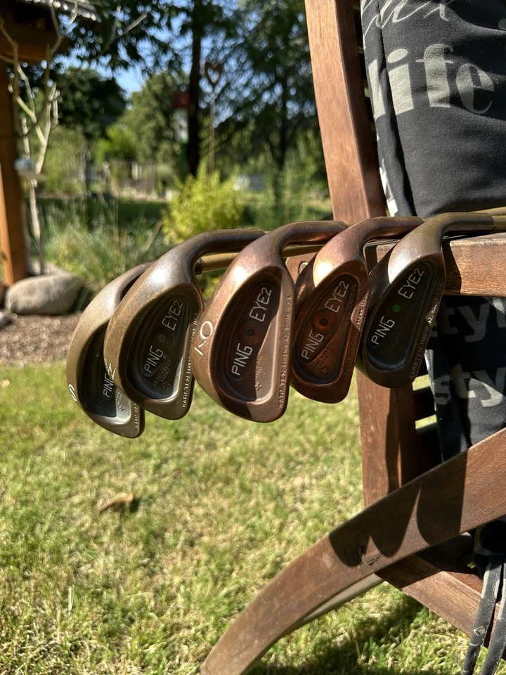 PING Eye 2+ BeCu Eisen Golfschläger 7-sw Graphitschaft Herren RH - Bild 4 von 4