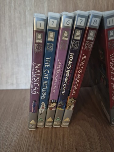 Studio Ghibli x11 DVD Bundle UK Region 2 No's 1, 2,6,7,8,11,13,15,16,20,21 - Picture 2 of 17