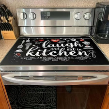 Stove Top Cover for Electric Stove 28 X 20 Inch, Silicone Heat Resistant Stove C