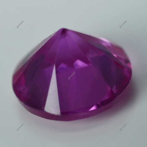 8.9 Ct CERTIFIED Natural Perfect Diamond Cut Pink Loose Gemstone Ceylon Sapphire - Picture 3 of 7