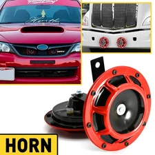 2Pcs 115DB Compact Electric Blast Super Loud Car Tone Air Horn Kit 12V