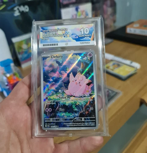 Clefairy ACE 10 Pokémon TCG Perfect Order 094/088 Illustration Rare Holo ENG