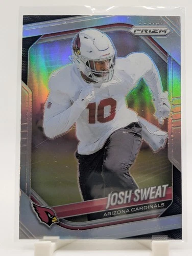 2025 Panini Prizm Football Silver Josh Sweat #4