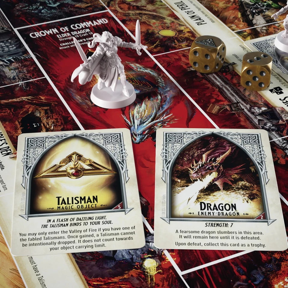 Talisman The Magical Quest Game 5th Edition Strategy Board Game for Ages 12+ - Image 4 of 4