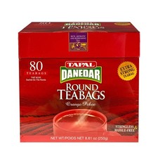 Strong Black Tea Orange Pekoe 80 Tea Bags Box Morning Brew Premium Blend