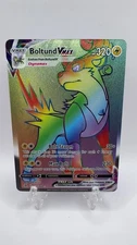 Boltund VMAX 2021 Pokemon TCG #267 SWSH Fusion Strike Rainbow Rare Holo