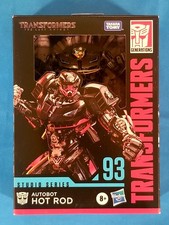 Transformers Studio Series 93 Deluxe The Last Knight Autobot Hot Rod New G1 USA