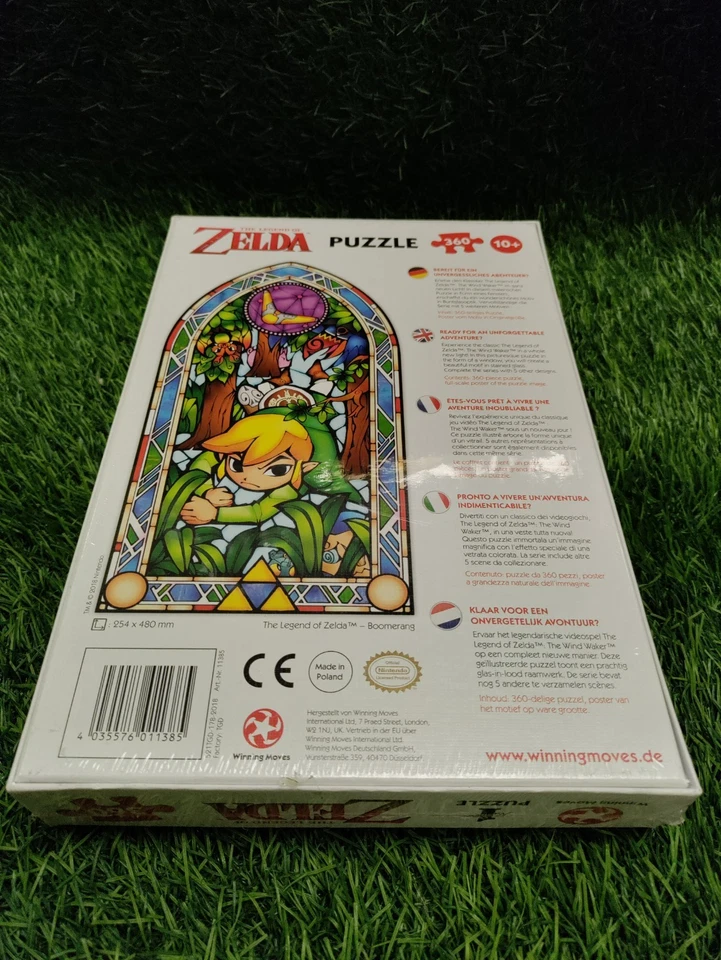 The Legend of Zelda The Wind Waker Boomerang Jigsaw Puzzle, 360 Pieces US Seller - Image 2 of 2