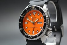 [Ecc+5] Orologio Uomo SEIKO Diver 7548-700C 40mm Quadrante Arancione Quarzo dal GIAPPONE