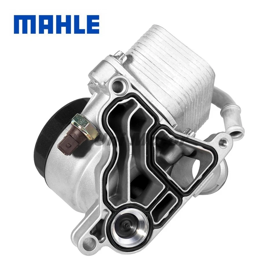 11428642289 Conjunto de carcasa de filtro de aceite Mahle OEM para BMW 328i 335i 528i X3 Z4 Foto 2 de 4