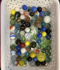 1 LB Mixed Lot of Marbles - Variety Lot M-1