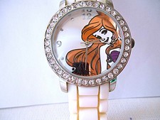 DISNEY ACCUTIME WATCH CORP PN1232 Princess Watch -New Battery