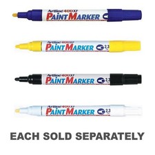 Artline 2.3mm Bullet Tip Paint Marker Oil Based Ink Water Fade Proof 12 Pieces