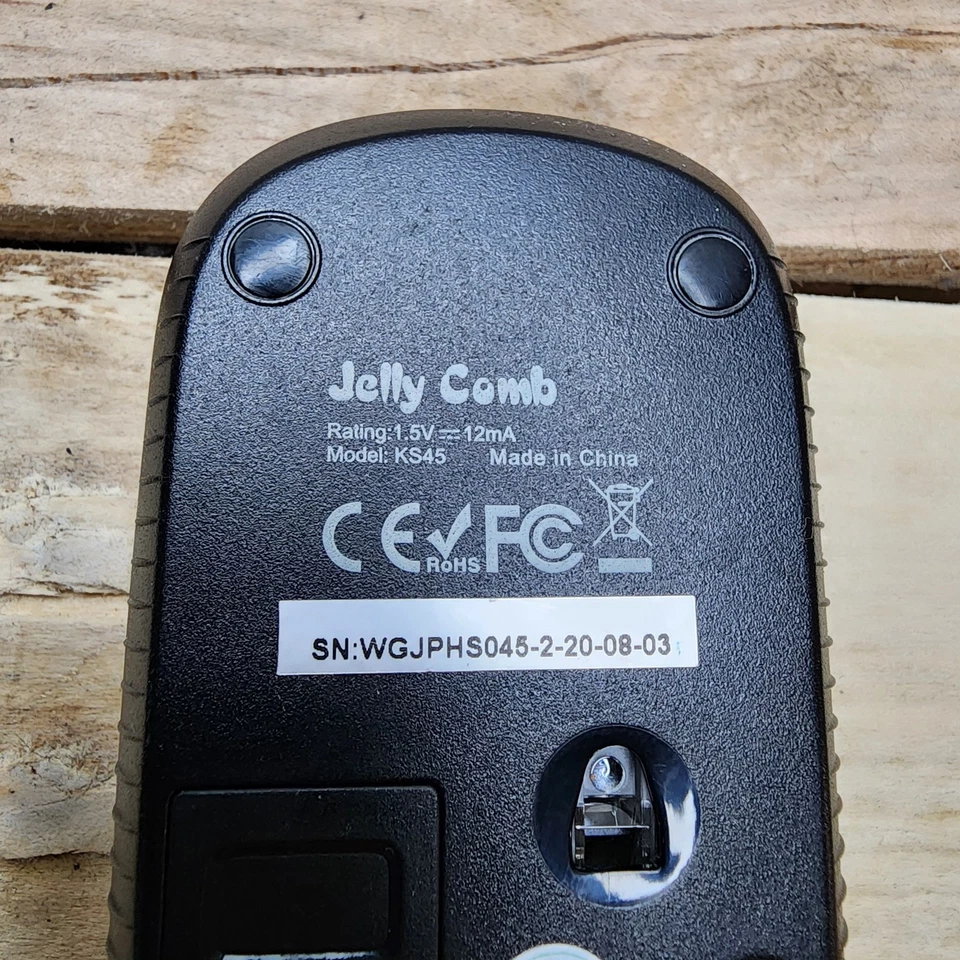 Jelly Comb Wireless Mouse KS45. Includes Dongle - Image 3 of 4