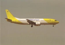 Postcard Airline MISTRAL AIR B737-4Q8 EI-ELZ Unposted AUC1.